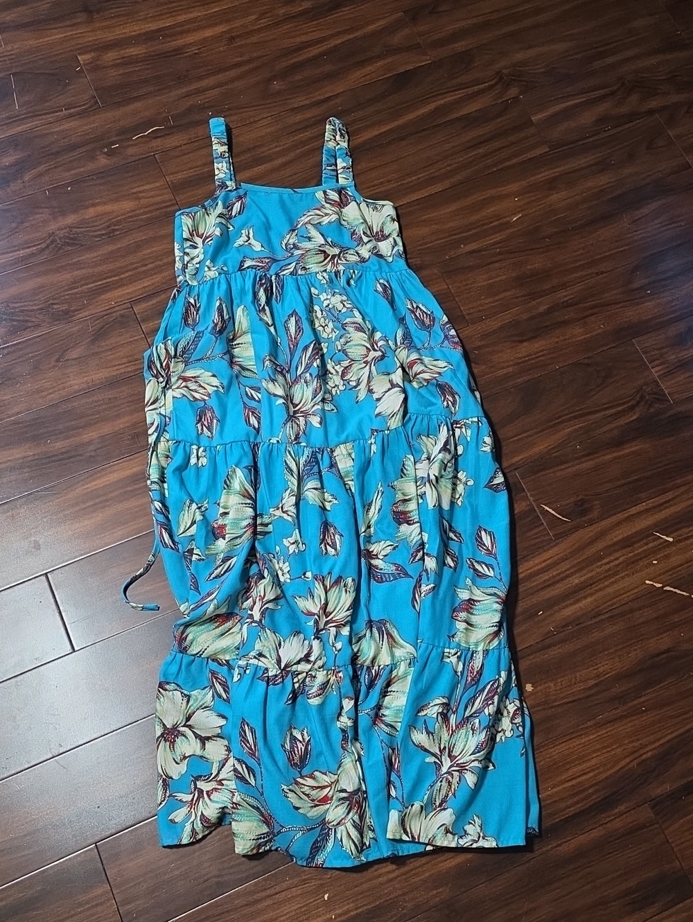 Band of the Free Turquoise Floral Sundress